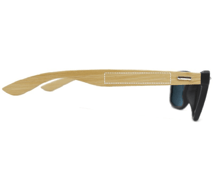 Lunettes de soleil avec branches en bambou